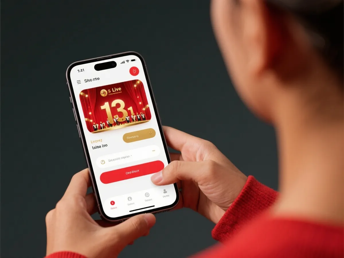 体彩排列5移动端开奖直播观看场景示意图